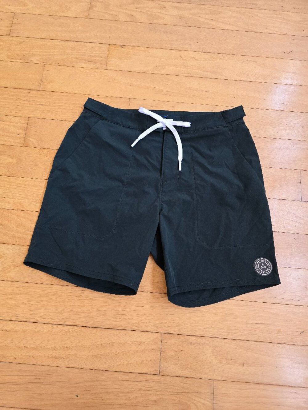 AETHER | hunter green sporty outdoor boardshorts | MENS 30'